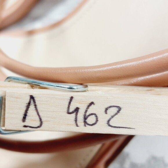 NEW Nine West Getcha 3 Heeled Brown Faux Leather Block Heel Summer Sandals D462 - Picture 14 of 14